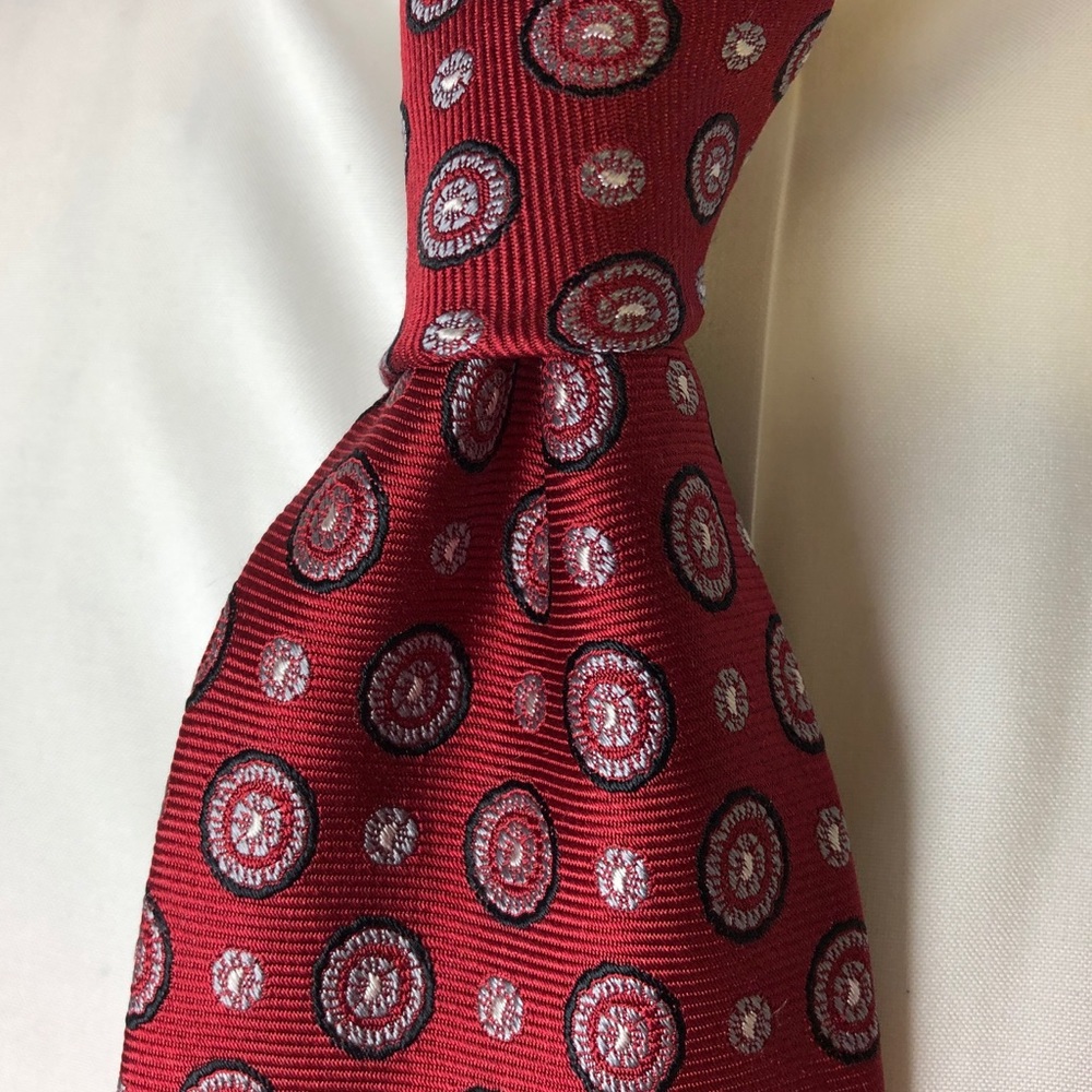 Jos. A. Bank Mens Tie XL 100% Silk